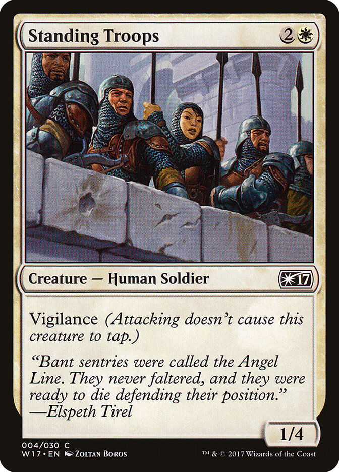 Standing Troops — Welcome Deck 2017 (W17) #4