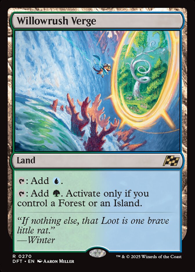 Willowrush Verge — Aetherdrift (DFT) #270
