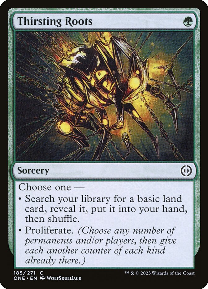 Thirsting Roots — Phyrexia: All Will Be One (ONE) #185