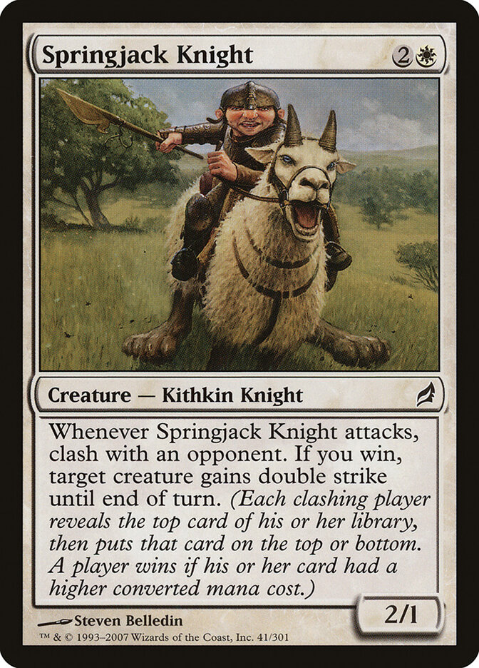 Springjack Knight — Lorwyn (LRW) #41