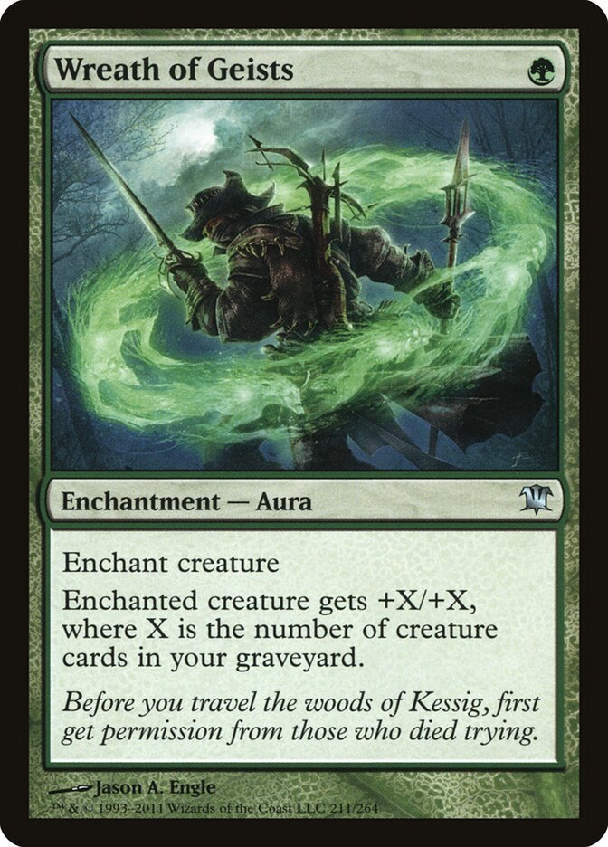 Wreath of Geists — Innistrad (ISD) #211