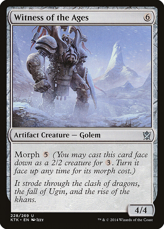 Witness of the Ages — Khans of Tarkir (KTK) #228
