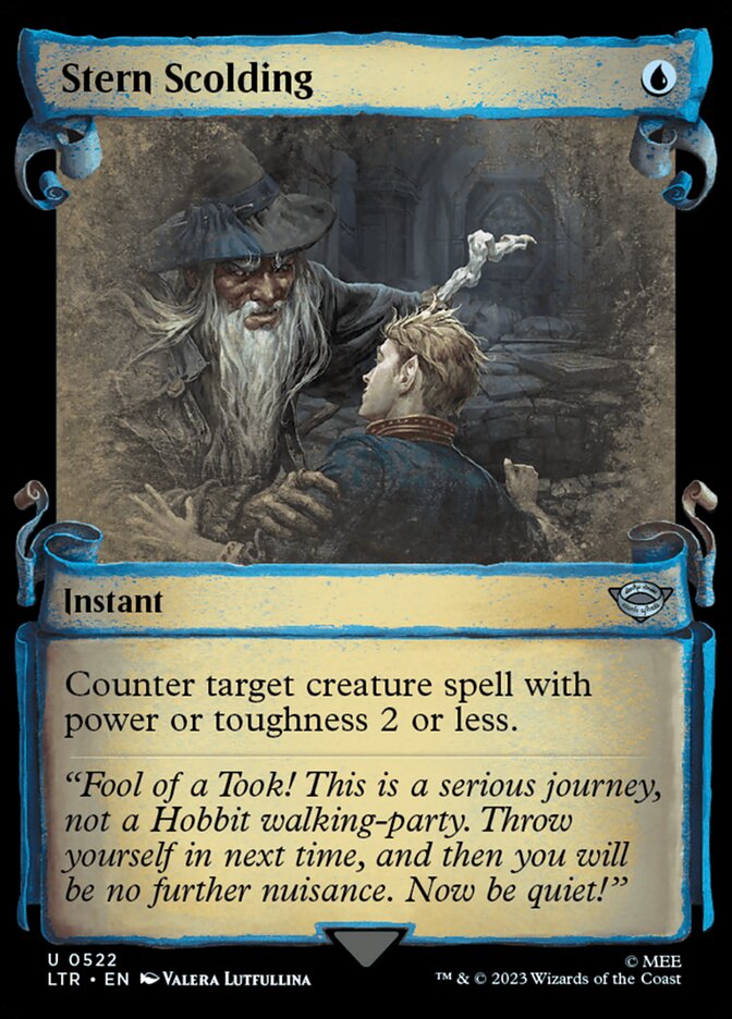 Stern Scolding — The Lord of the Rings: Tales of Middle-earth (LTR) #522