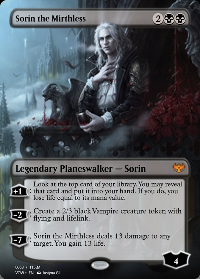 Sorin the Mirthless — Magic Online Promos (PRM) #95355