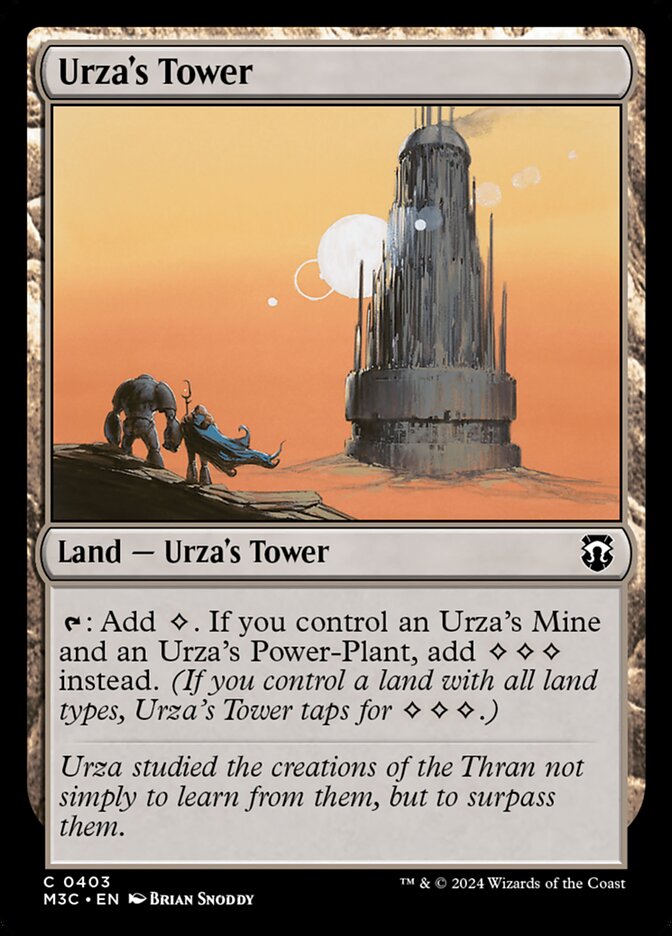 Urza's Tower — Modern Horizons 3 Commander (M3C) #403