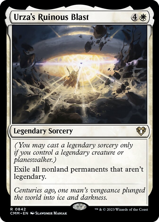 Urza's Ruinous Blast — Commander Masters (CMM) #842