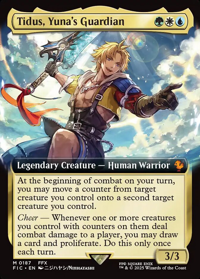 Tidus, Yuna's Guardian — Final Fantasy Commander (FIC) #187