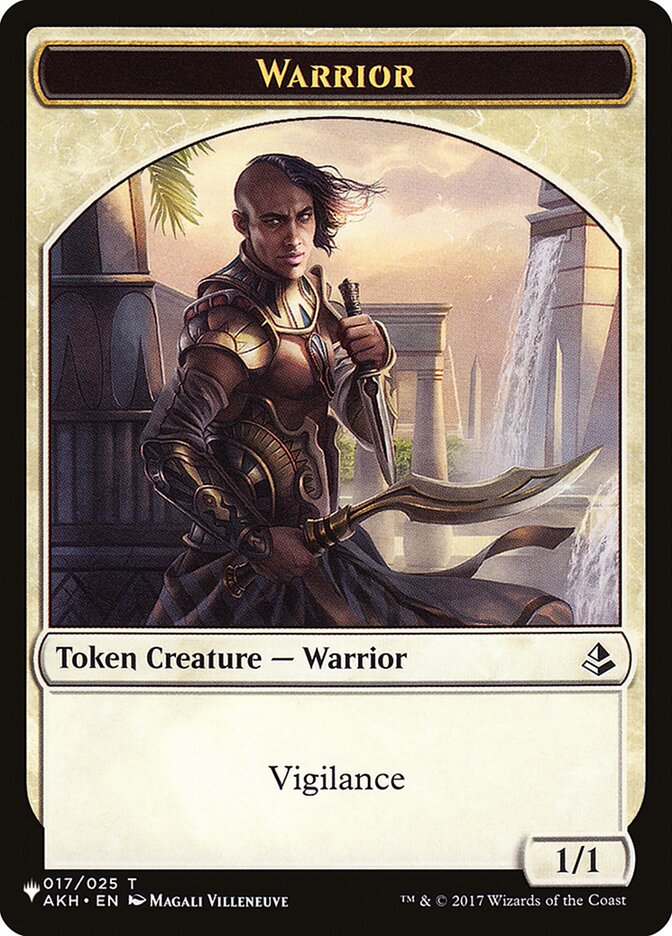 Warrior — The List (PLST) #TAKH-17