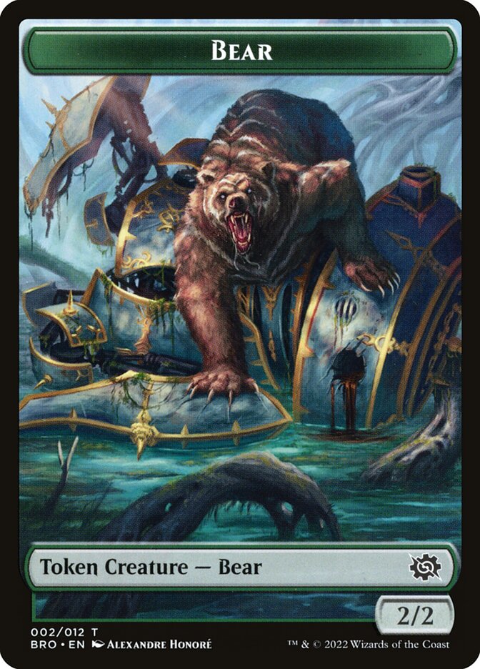 Bear — The Brothers' War Tokens (TBRO) #2