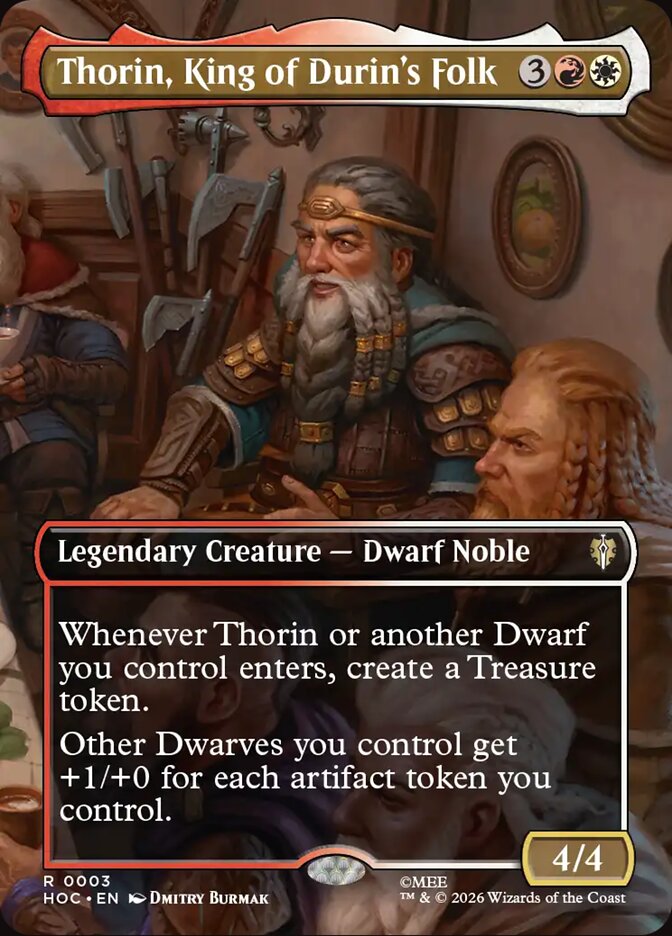 Thorin, King of Durin's Folk — The Hobbit Commander (HOC) #3