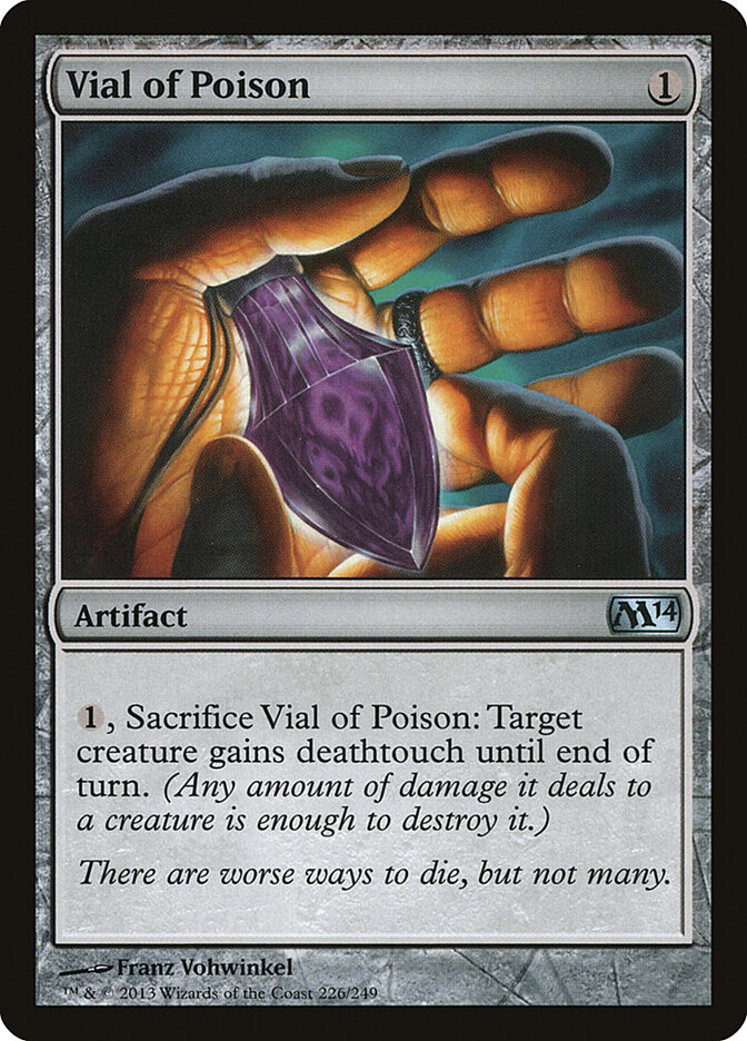 Vial of Poison — Magic 2014 (M14) #226