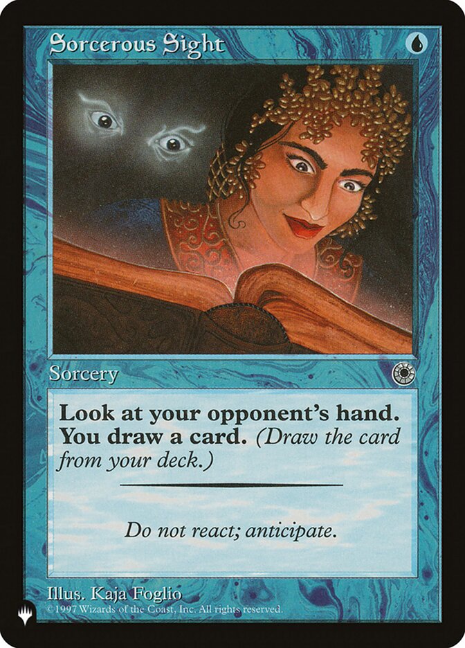 Sorcerous Sight — The List (PLST) #POR-68