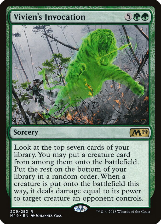 Vivien's Invocation — Core Set 2019 (M19) #209
