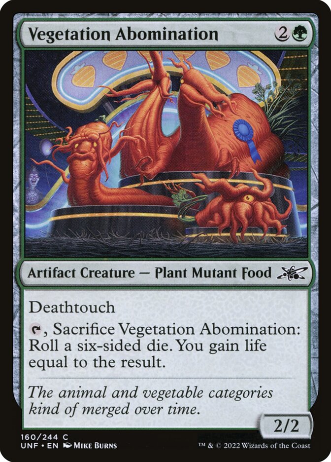 Vegetation Abomination — Unfinity (UNF) #160