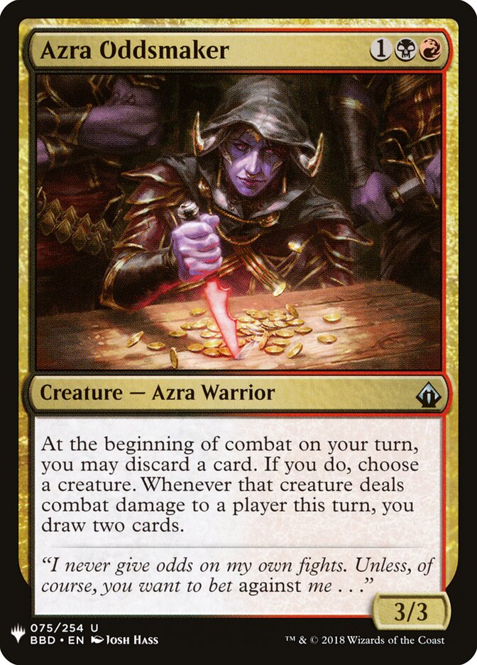 Azra Oddsmaker — The List (PLST) #BBD-75
