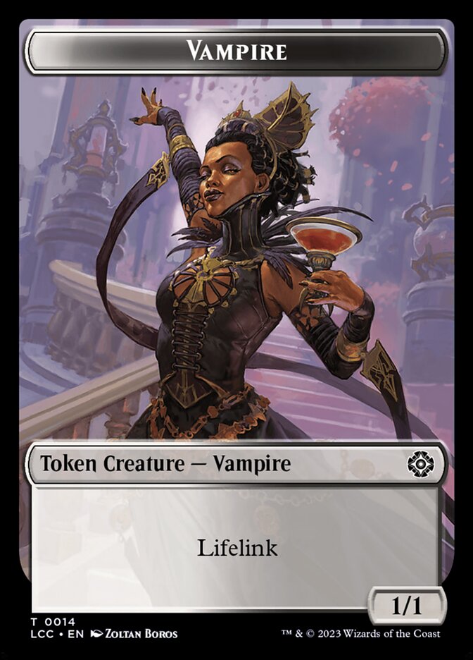 Vampire — The Lost Caverns of Ixalan Commander Tokens (TLCC) #14