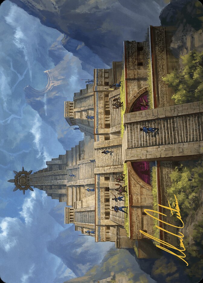 Barracks of the Thousand // Barracks of the Thousand — The Lost Caverns of Ixalan Art Series (ALCI) #6