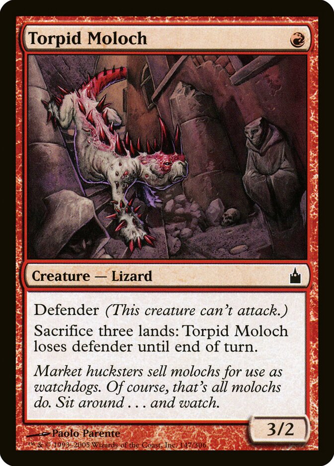 Torpid Moloch — Ravnica: City of Guilds (RAV) #147