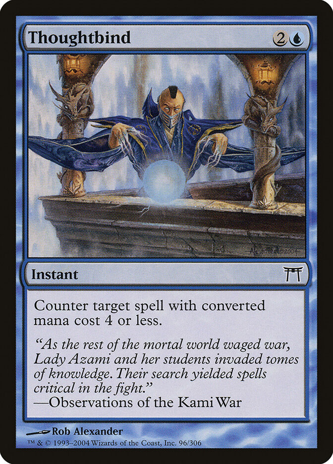 Thoughtbind — Champions of Kamigawa (CHK) #96