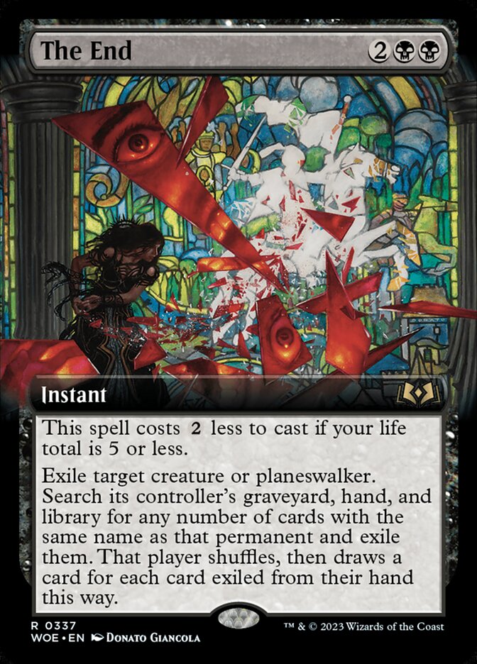The End — Wilds of Eldraine (WOE) #337