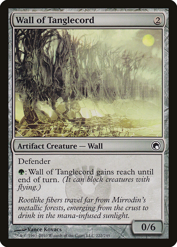 Wall of Tanglecord — Scars of Mirrodin (SOM) #222