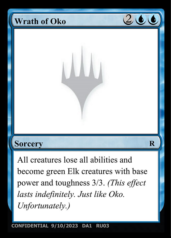 Wrath of Oko — Unknown Event (UNK) #RU03b