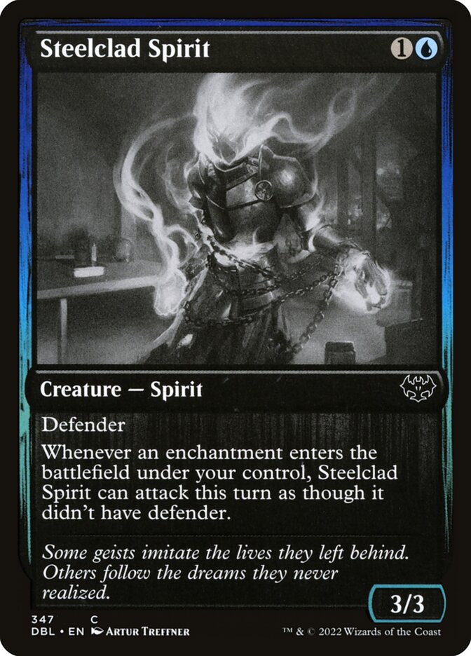 Steelclad Spirit — Innistrad: Double Feature (DBL) #347