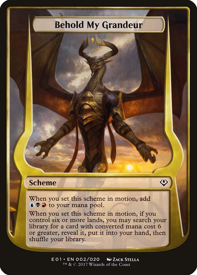 Behold My Grandeur — Archenemy: Nicol Bolas Schemes (OE01) #2★