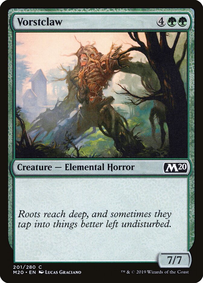Vorstclaw — Core Set 2020 (M20) #201