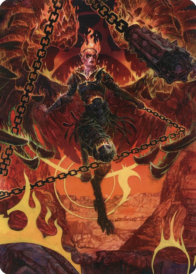 Zariel, Archduke of Avernus // Zariel, Archduke of Avernus — Adventures in the Forgotten Realms Art Series (AAFR) #77