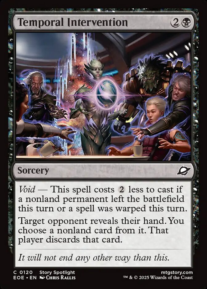 Temporal Intervention — Edge of Eternities (EOE) #120