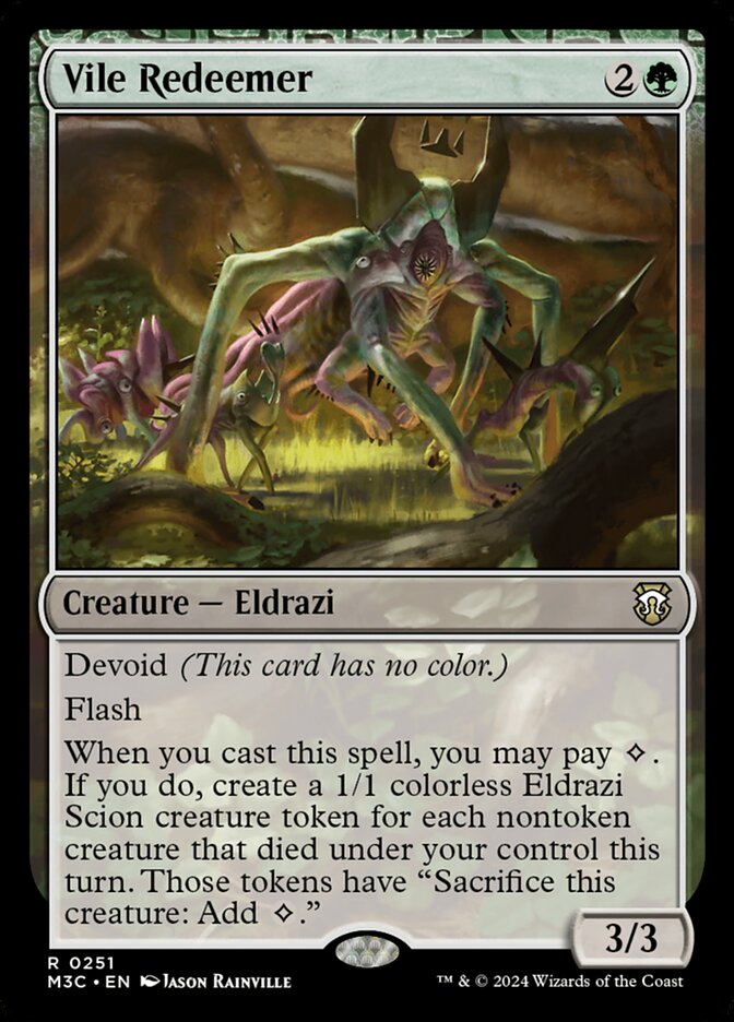 Vile Redeemer — Modern Horizons 3 Commander (M3C) #251