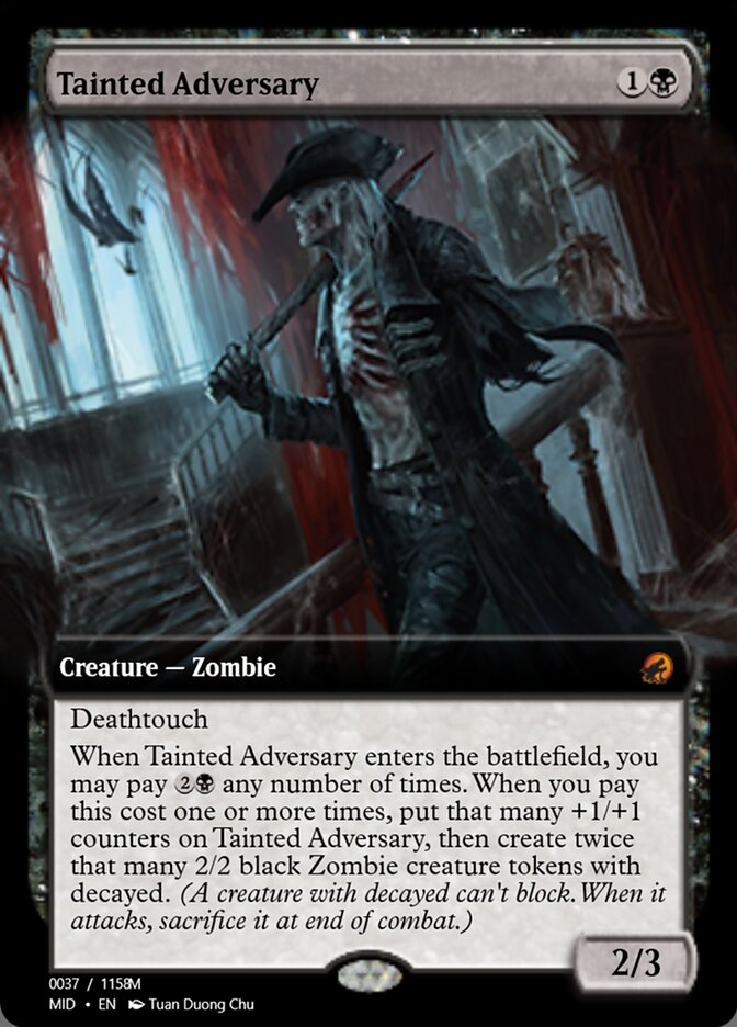 Tainted Adversary — Magic Online Promos (PRM) #93954