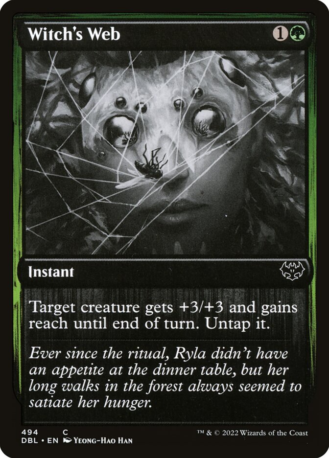 Witch's Web — Innistrad: Double Feature (DBL) #494