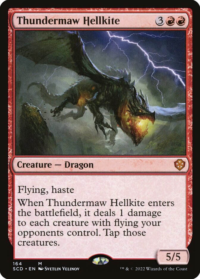 Thundermaw Hellkite — Starter Commander Decks (SCD) #164