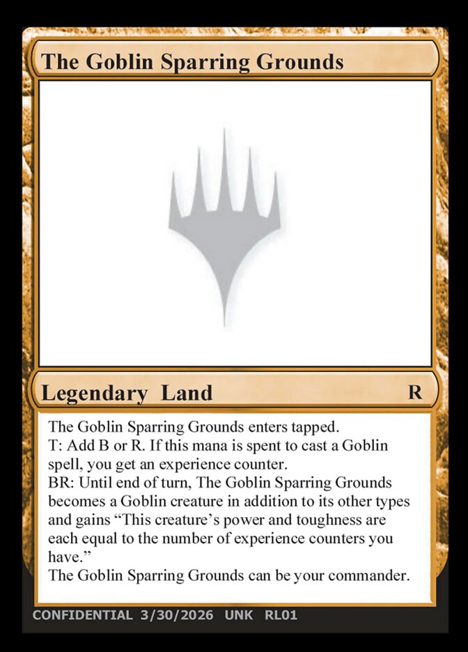 The Goblin Sparring Grounds — Unknown Event (UNK) #RL01f