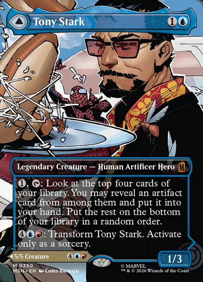 Tony Stark // The Invincible Iron Man — Marvel Super Heroes (MSH) #350