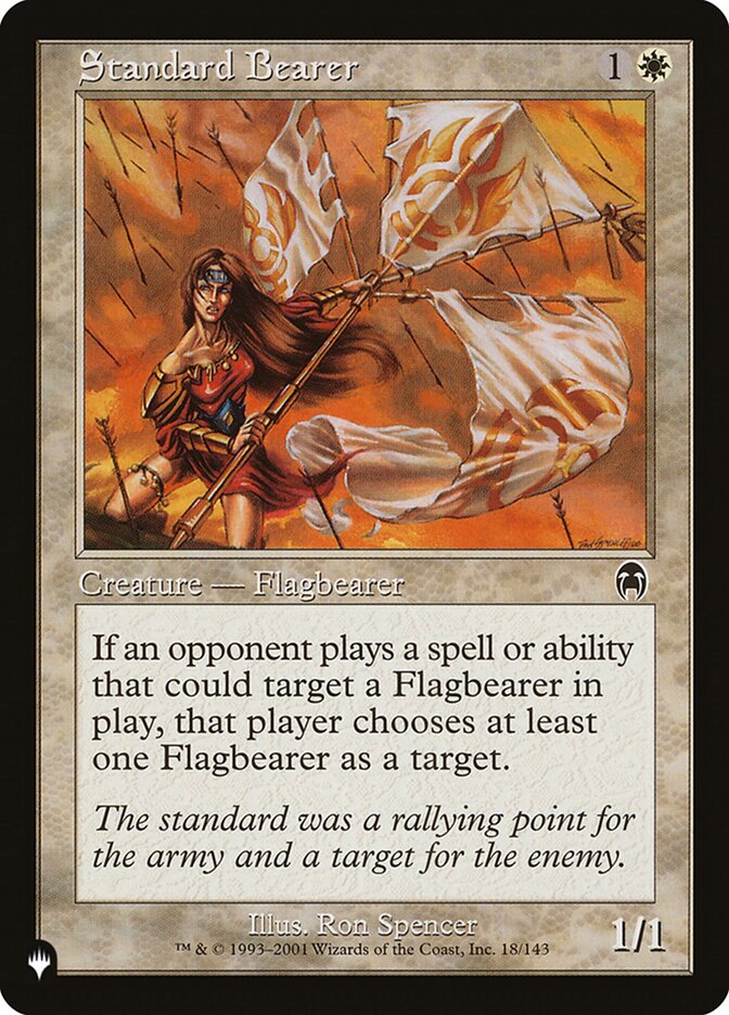 Standard Bearer — The List (PLST) #APC-18