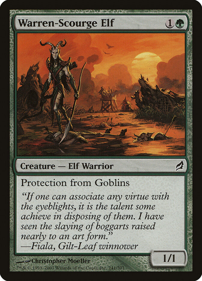 Warren-Scourge Elf — Lorwyn (LRW) #241