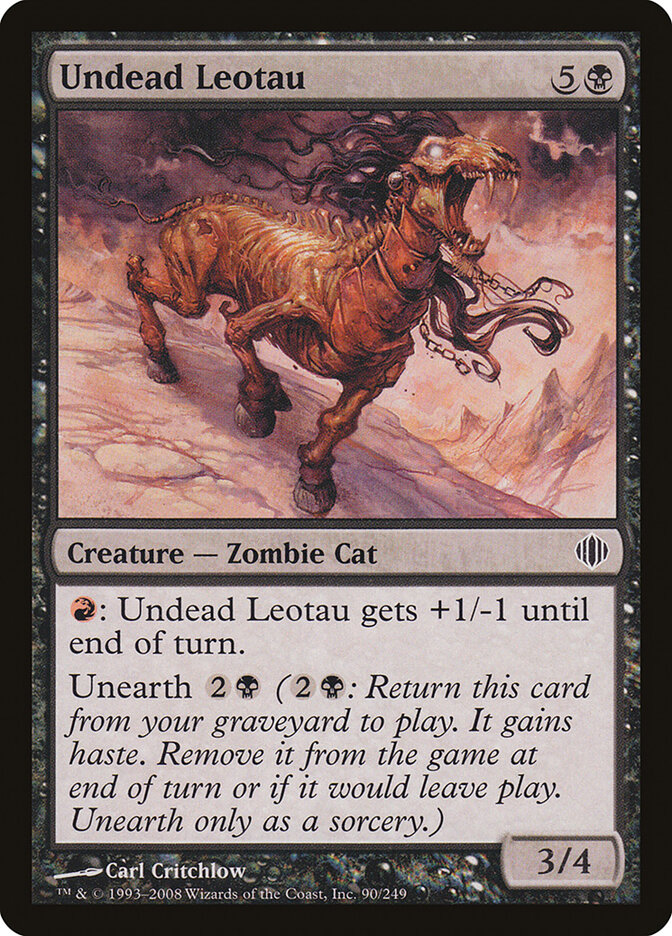 Undead Leotau — Shards of Alara (ALA) #90