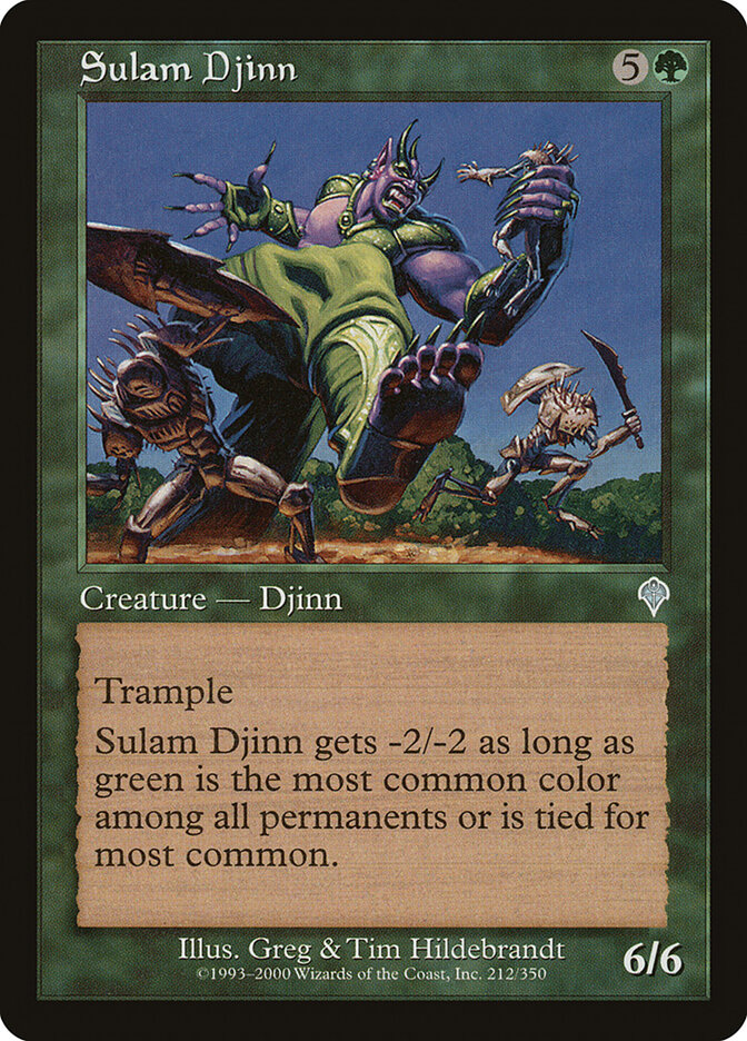 Sulam Djinn — Invasion (INV) #212