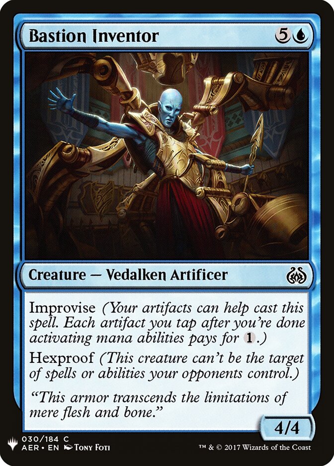 Bastion Inventor — The List (PLST) #AER-30