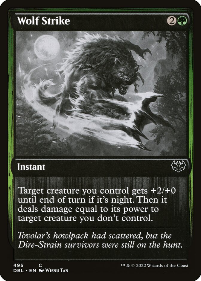 Wolf Strike — Innistrad: Double Feature (DBL) #495