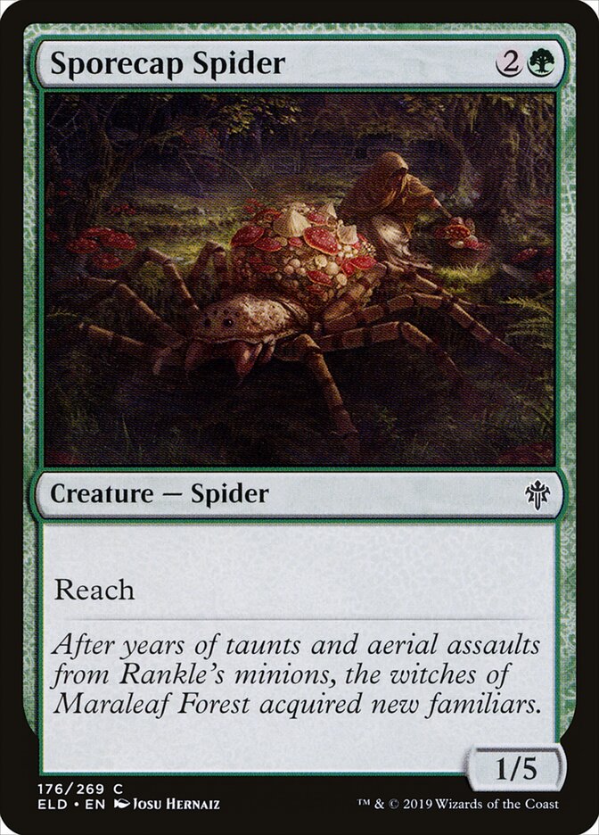 Sporecap Spider — Throne of Eldraine (ELD) #176