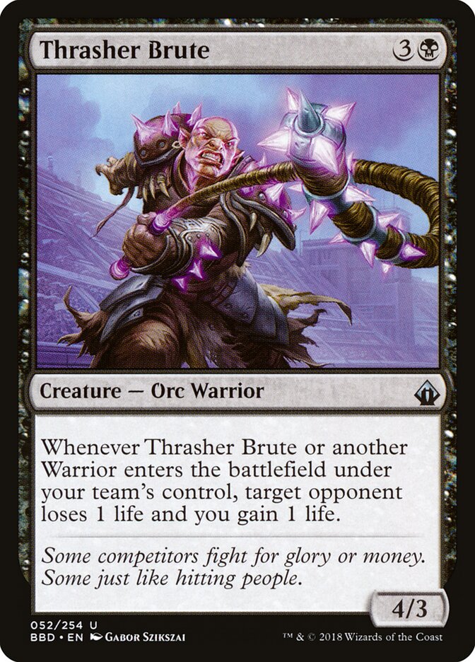 Thrasher Brute — Battlebond (BBD) #52