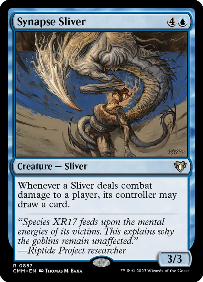 Synapse Sliver — Commander Masters (CMM) #857