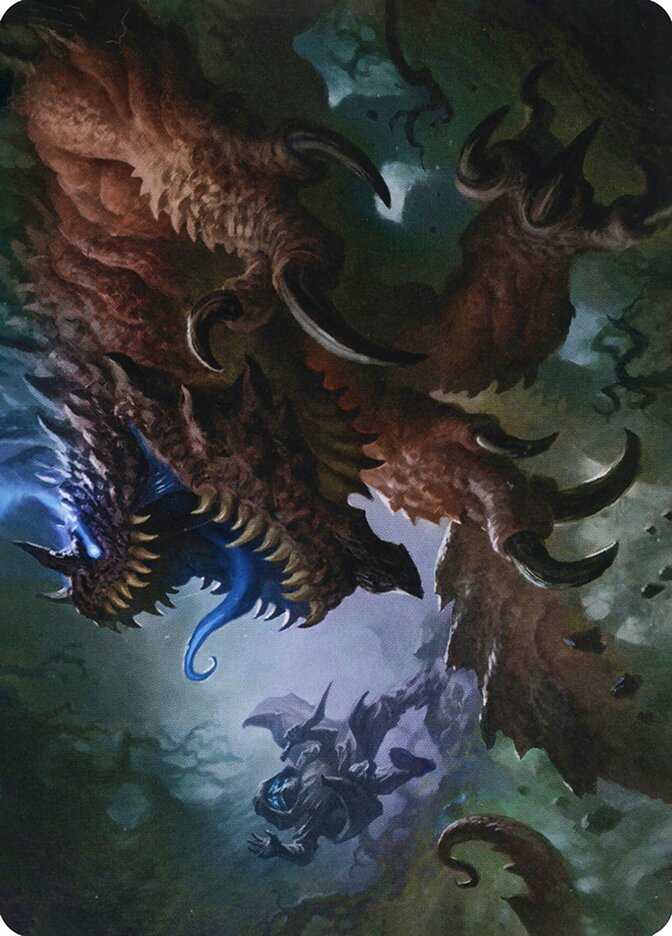 Underdark Basilisk // Basilisk — Adventures in the Forgotten Realms Art Series (AAFR) #9