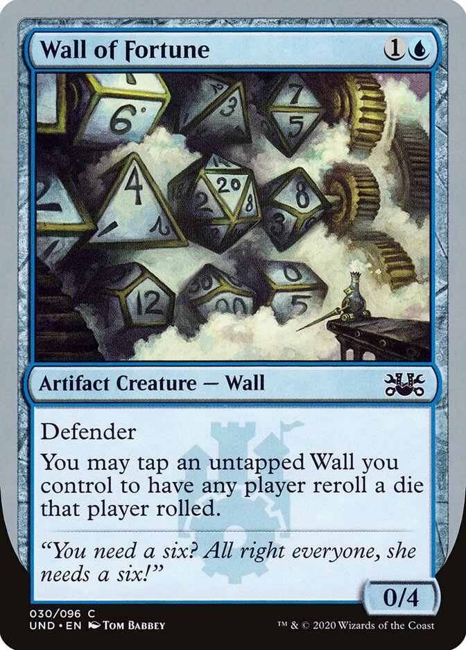 Wall of Fortune — Unsanctioned (UND) #30