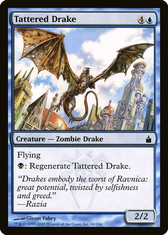 Tattered Drake — Ravnica: City of Guilds (RAV) #68