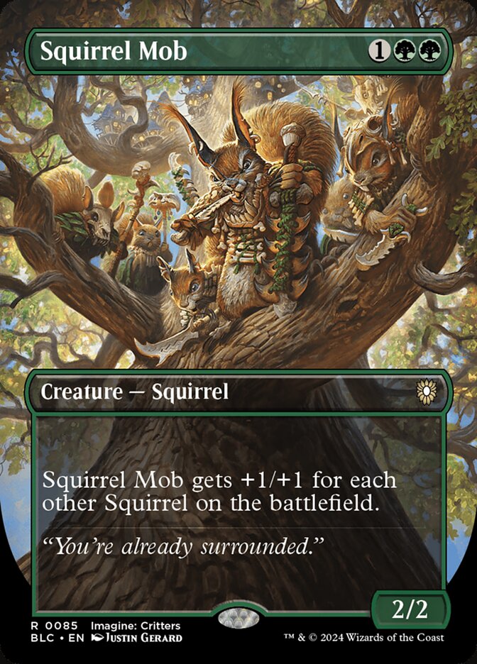 Squirrel Mob — Bloomburrow Commander (BLC) #85